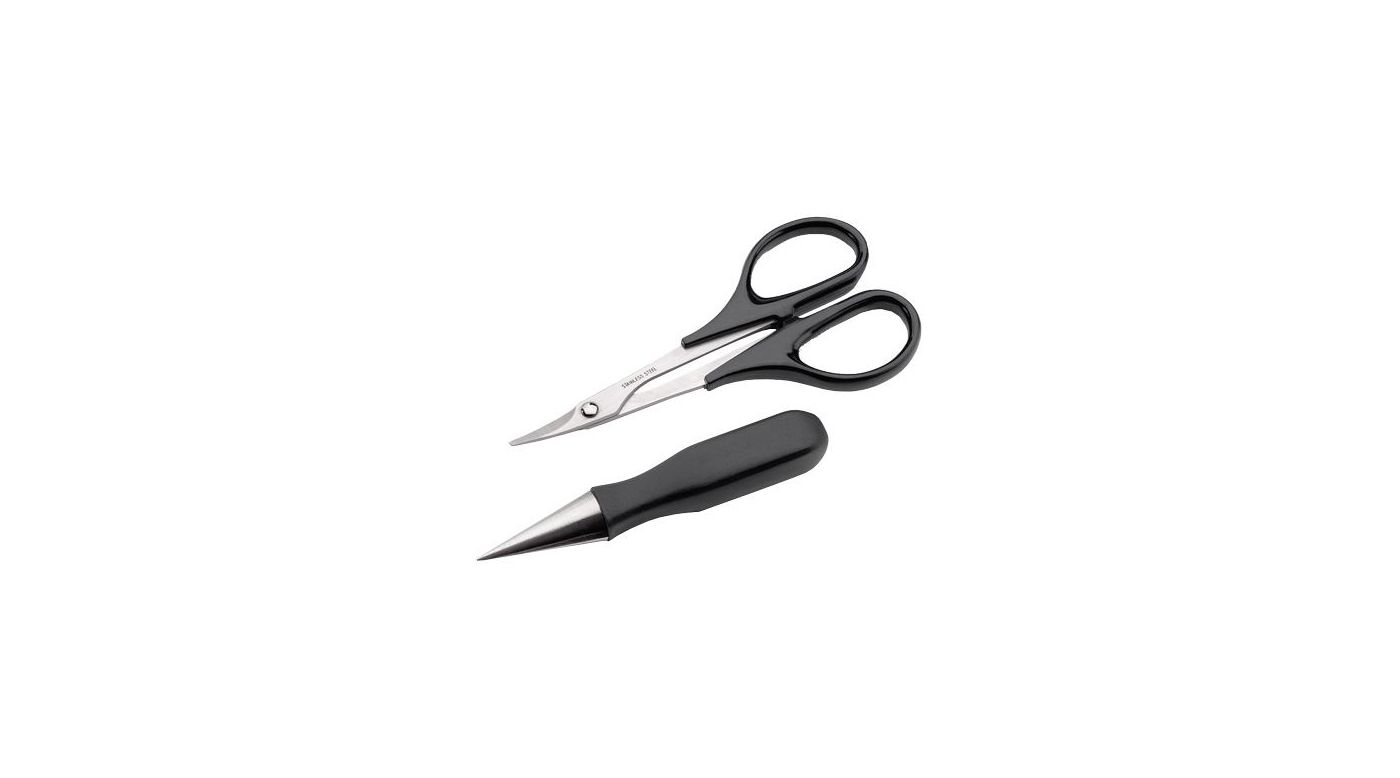 Du-Bro Body Reamer & Scissor (Curved) Set